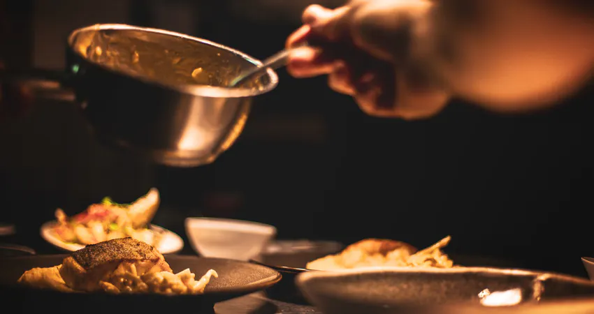 Cooking with filtered water