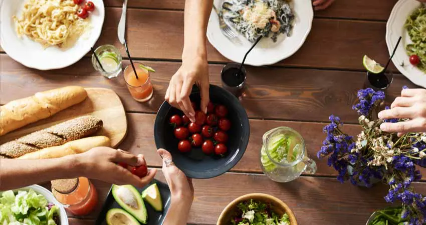 focus on healthy foods