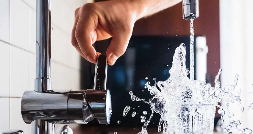 tap water is not as clean